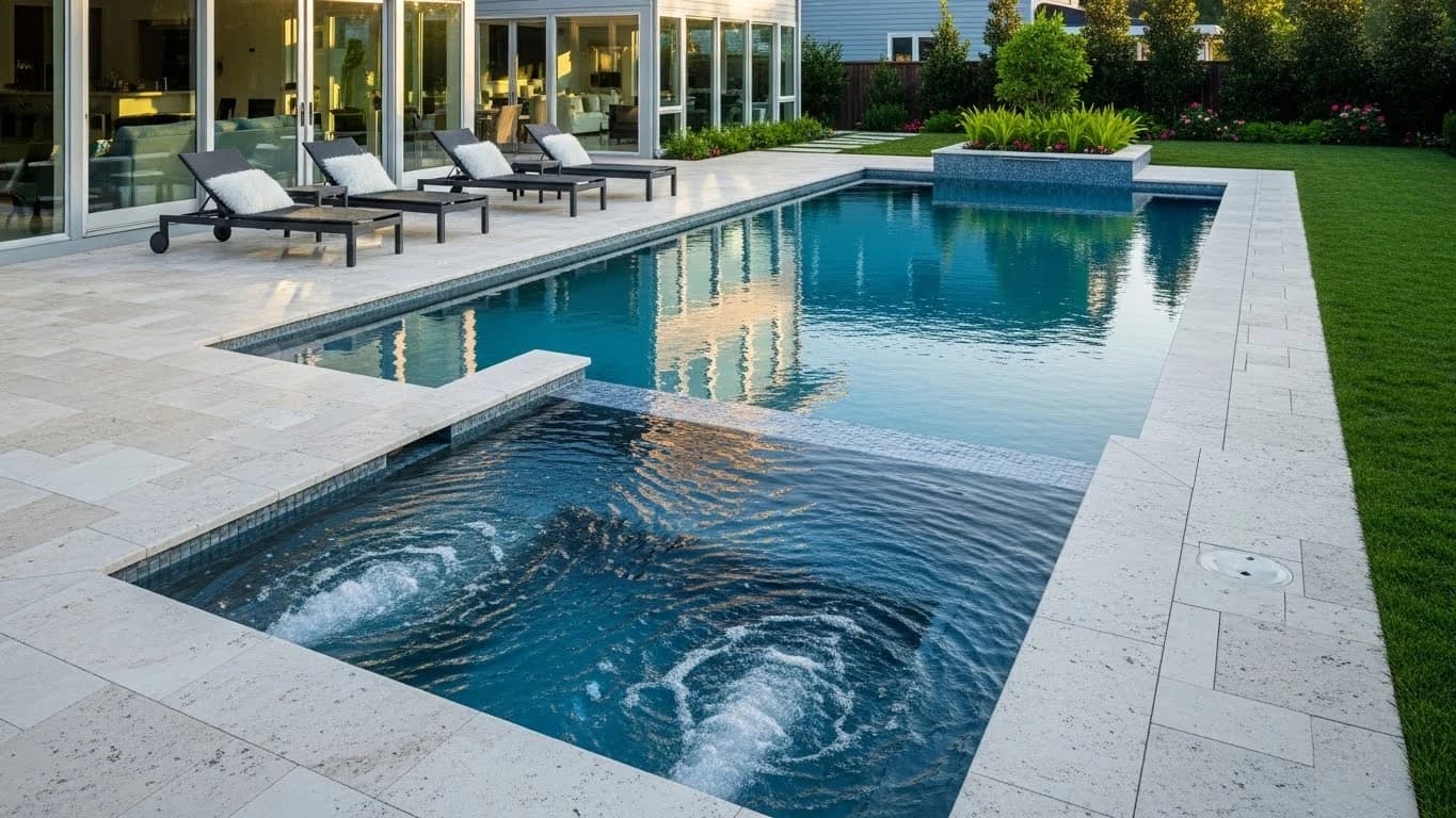 Pool builder construction worker